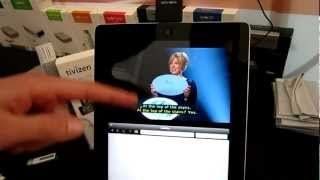 Elgato EyeTV Mobile for Apple iPad 2 Handson [upl. by Enelahs499]