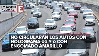 Doble Hoy No Circula 27 de marzo de 2023 en CDMX y Edomex [upl. by Aynatan]