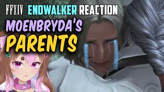 Urianger Meets Moenbryda Parents Reaction FFXIV Endwalker MSQ [upl. by Woermer]