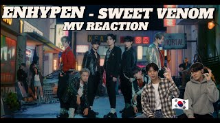 ENG SUBENHYPEN 엔하이픈 Sweet Venom Official MV REACTION 리액션 [upl. by Gaulin124]