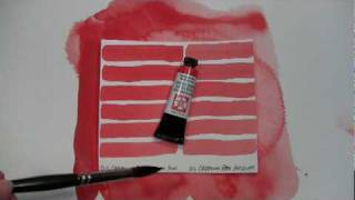 Cadmium Red Medium Hue Watercolor by DANIEL SMITH [upl. by Naesed959]