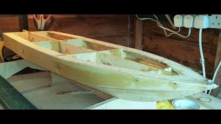 RC Boat  Homemade  Part 7  Fibreglassing [upl. by Acissej]