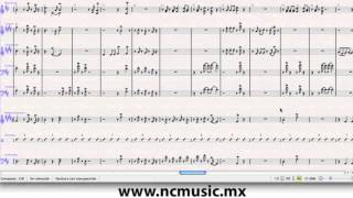 Partituras Salsa Salsa Band Arrangements NC Music Mx [upl. by Aicnelev469]