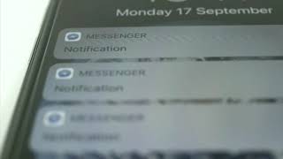 Sonido de Notificacion de Messenger iPhone [upl. by Jehias627]