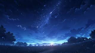 The ethereal sound and the starry sky at dawn help you meditate and relax [upl. by Aspia]