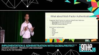 Best Practices Under the Hood  Implementation and Administration with GlobalProtect 2016 [upl. by Laehcim]