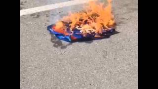 Burning Kevin Durant jersey [upl. by Iniretake]