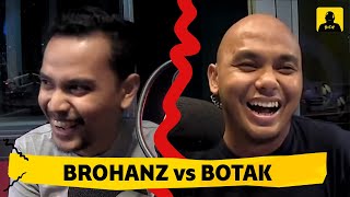 BorakBorak Botak PENUH  Abg Botak vs Brohanz [upl. by Mountford]