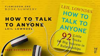 How to Talk to Anyone by Leil Lowndes Audiobook [upl. by Nylevol]