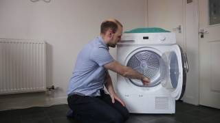 AOCOM Belling FCD800 Condenser Tumble Dryer [upl. by Ahsemik]