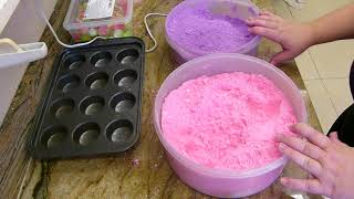 Making Flirtatious Bath Fizzers recipe included [upl. by Boser]