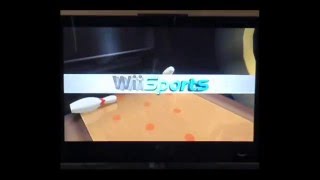 Wii Bowling 300  The Perfect Curve Ball Game [upl. by Ronal103]