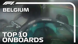 Oscars Overtake First Lap Chaos And The Top 10 Onboards  2024 Belgian Grand Prix  Qatar Airways [upl. by Betteann]