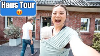 Haus Tour 😍 Unser neues Haus Komm mit zum Einfamilienhaus für 6 Personen Roomtour  Mamiseelen [upl. by Merilee]