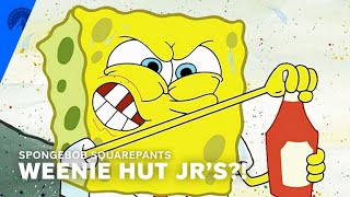 SpongeBob SquarePants  Weenie Hut Jrs S3 E8  Paramount [upl. by Bergman380]