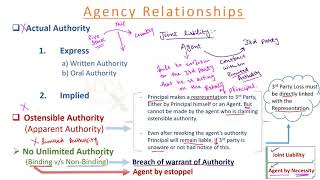 Contract of Agency  Law  Lecture 14 [upl. by Eelitan]