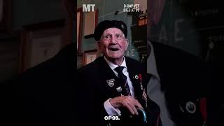 UK DDay vet who escorted US troops to Normandy beaches dies at 99 [upl. by Nlocnil548]