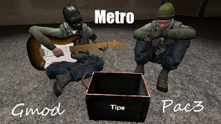 Gmod Pac3 Metro Outfits Showcase DOWNLOADS [upl. by Sremmus]