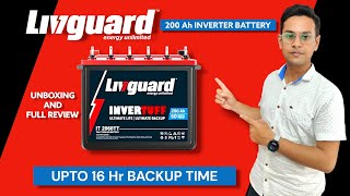 Livguard 200ah Battery Unboxing and Review  Long backup inverter battery 2023 [upl. by Atram243]