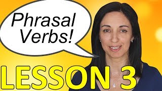 Phrasal Verbs in English Conversation 3  English Vocabulary Lesson [upl. by Robinson]