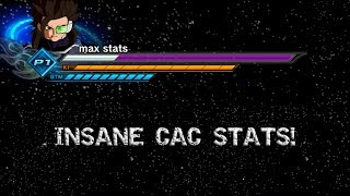 Dragon Ball Xenoverse 2 How to make cac stats insane Modded [upl. by Kyrstin]