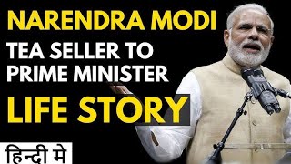 Narendra Modi Biography in Hindi Prime Minister of India success life Journey [upl. by Dilisio]