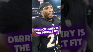 Derrick Henry Is A PERFECT Fit For The Baltimore Ravens nfl ravens shorts [upl. by Niklaus]