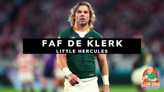 Faf De Klerk  LITTLE HERCULES  Rugby Highlights Tries Offloads amp Tackles HD 2020 [upl. by Aicats]