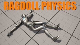 How To Add Ragdoll Physics In Unreal Engine 5 Tutorial [upl. by Doak]