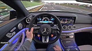 THE NEW MERCEDES AMG E63 S 2024 TEST DRIVE [upl. by Yerkovich816]