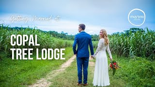 Romantic Jungle Wedding  Copal Tree Lodge [upl. by Brader721]