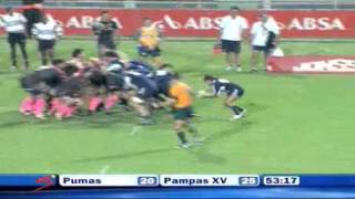 Pampas XV vs Pumas 4620  Vodacom Cup 2011 [upl. by Eenej]