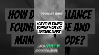 How did He Balance Founder Mode and Manager Mode 🤯 [upl. by Olette]