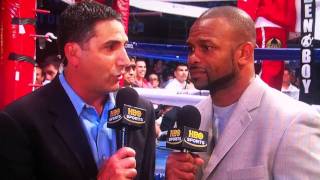 Roy Jones Jr shows signs of brain damage  quotSpectacularquot [upl. by Zetnwahs]