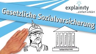 Gesetzliche Sozialversicherung einfach erklärt explainity® Erklärvideo [upl. by Ohs]