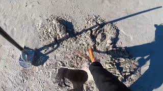 CTX 3030 Beach 8 Metal Detecting First Gold Ring of 2022  Wabasso Beach Park Florida [upl. by Marcile]