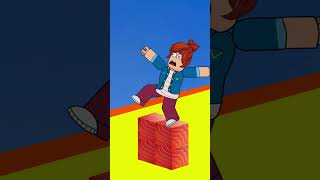 CARGO SKATES RUN CHALLENGE Red Bacon vs Blondie Girl  Who Will Wins Bacon Heart Funny Roblox Game [upl. by Chancelor947]