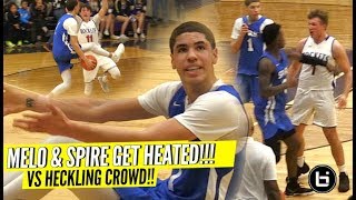 LaMelo Ball GETS SUPER HEATED vs TRASH Talking Team amp Makes Them Pay w CRAZY TRIPLE DOUBLE [upl. by Gyatt]