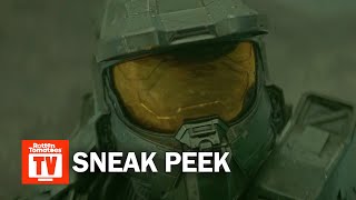 Halo S02 E01 Exclusive Sneak Peek  Cliff Face [upl. by Januisz]