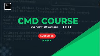 Overview to CMD Command Prompt  HINDI  CMD Course [upl. by Aisha]