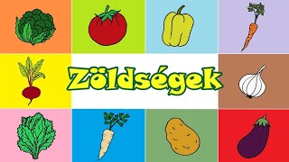 Ismerkedjünk a zöldségekkel  Beszédindítás [upl. by Panther]