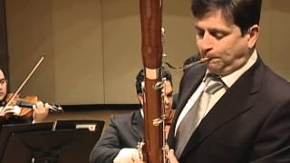 Concerto de Jean Françaix Laurent Lefèvre bassoon [upl. by Leyes]