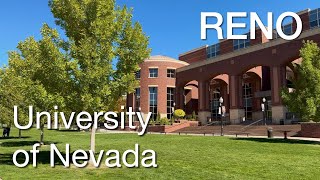 RENO University of Nevada 4K  N Virginia St Nevada [upl. by Eelyahs]