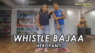 Mere Naal Tu Whistle Baja Song From heropanti Video Lyrics [upl. by Ajet]