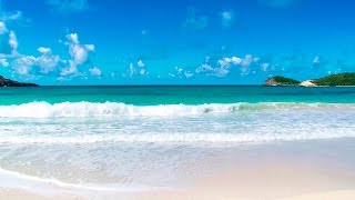 Relaxing Tropical Beach and Guitar Music [upl. by Alston]