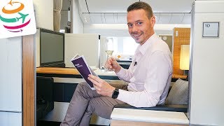 SWISS FIRST Class ENG Boeing 777300ER  YourTravelTV [upl. by Adler]