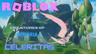 ROBLOX  Creatures of Sonaria Celeritas on the Loose roblox gamer [upl. by Nivri]