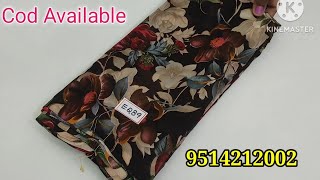 💐GEORGETTE SAREES 💐 31224evergreensarees brandedquality COD [upl. by Ahtanamas]