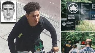 NYPD releases video of alleged predator suspected of sexually assaulting 13yearold girl in NYCpark [upl. by Floyd]