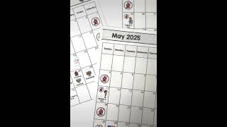 Visual Calendars for the 20242025 School Year [upl. by Johnnie]